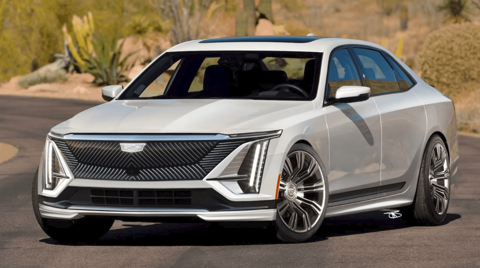 2024 Cadillac CT6 Spotted Prototype